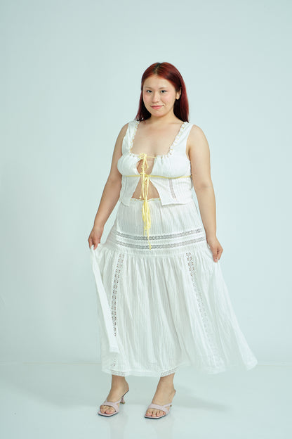 Set Mango - falda y top