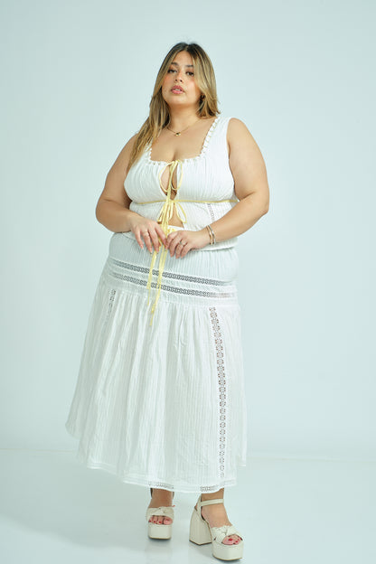 Set Mango - falda y top