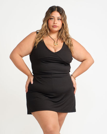 Mini Falda Mai Tai - con short