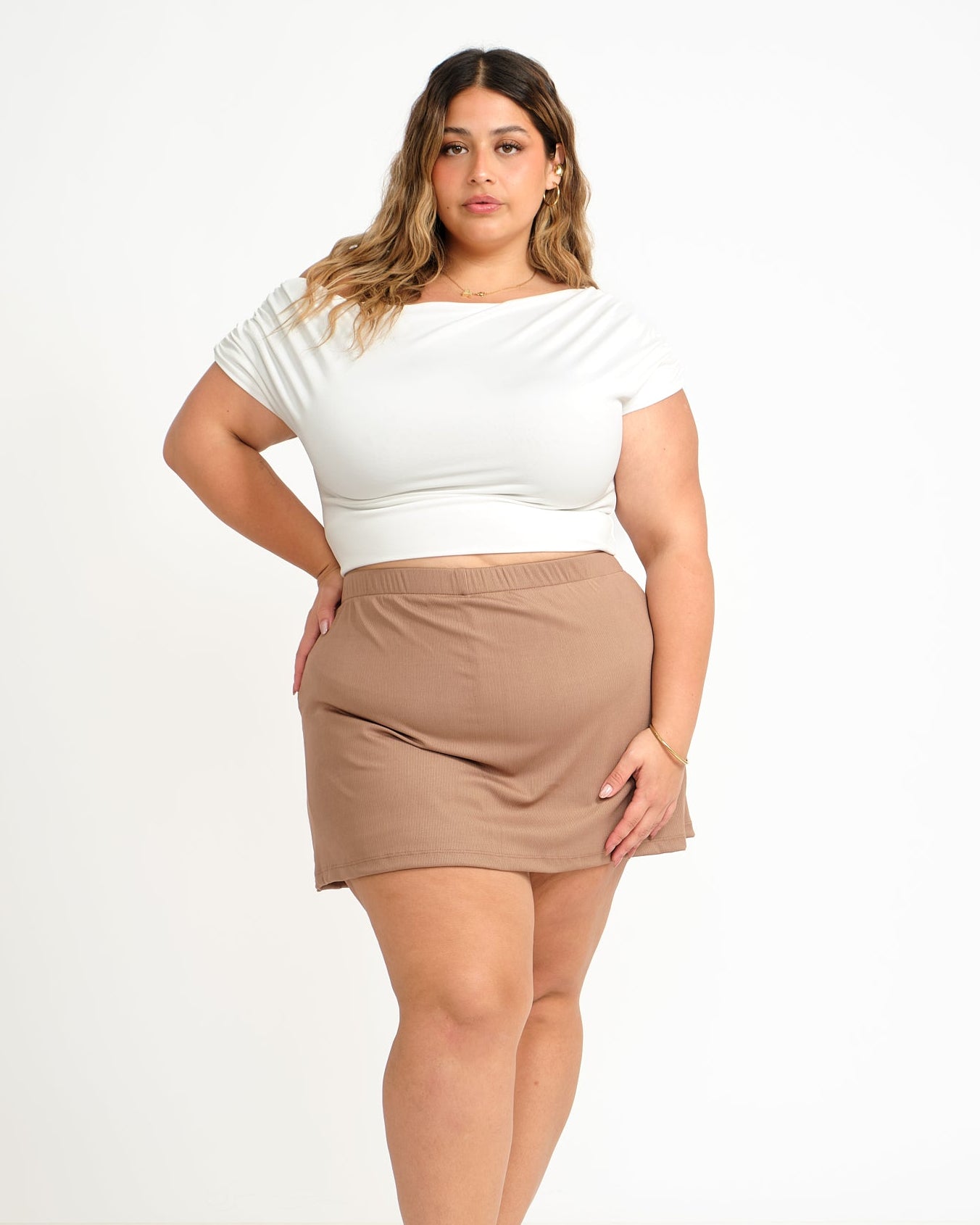 Mini Falda Mai Tai - con short