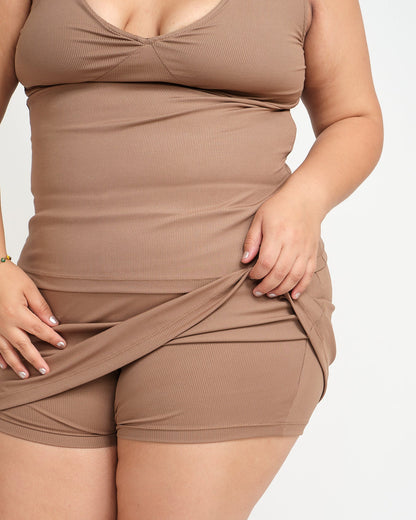 Mini Falda Mai Tai - con short