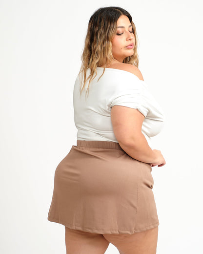 Mini Falda Mai Tai - con short