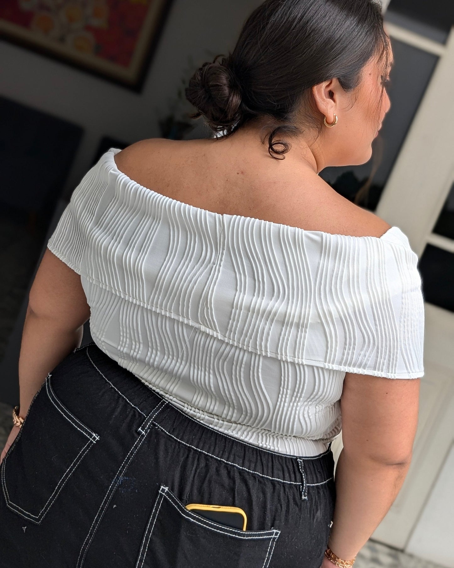 Top Brami off shoulder Karol