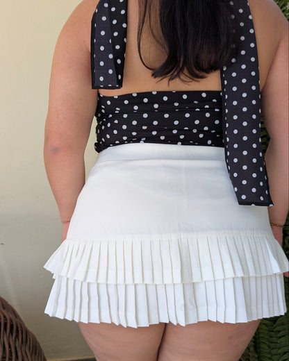 Mini falda Lime - con short