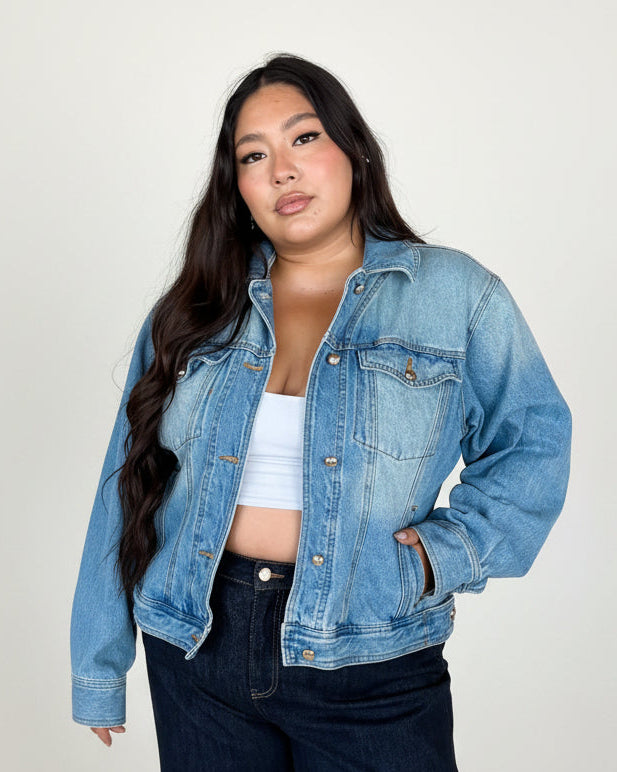 Casaca Denim Fog