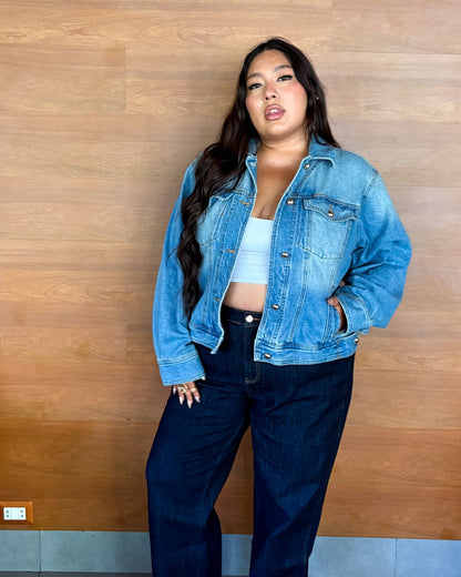 Casaca Denim Fog