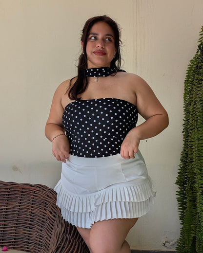 Mini falda Lime - con short