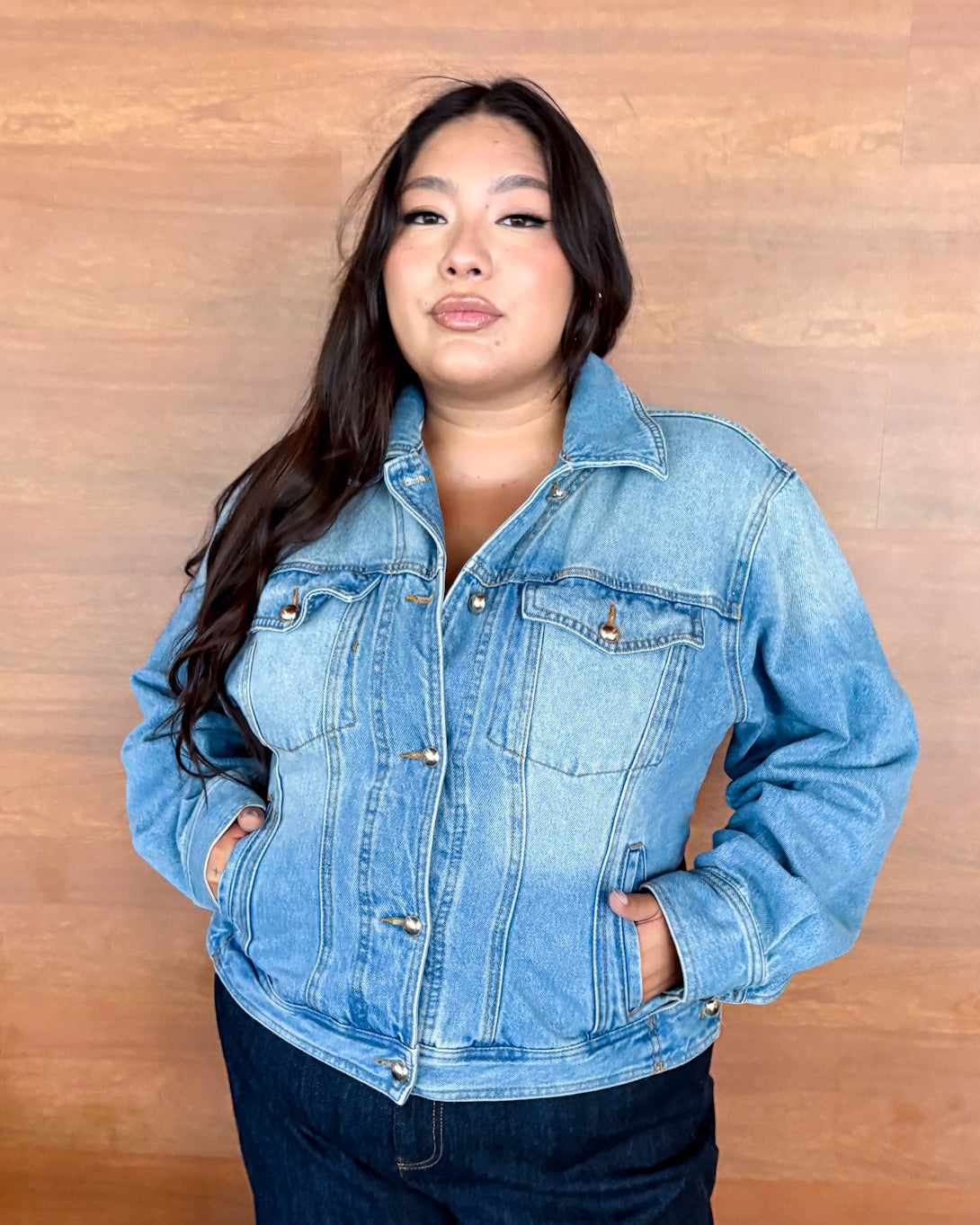 Casaca Denim Fog