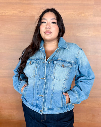 Casaca Denim Fog